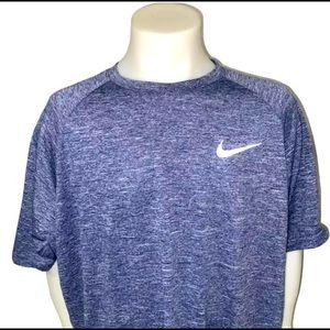 Nike Dri-Fit Swim Shirt Blue Performance